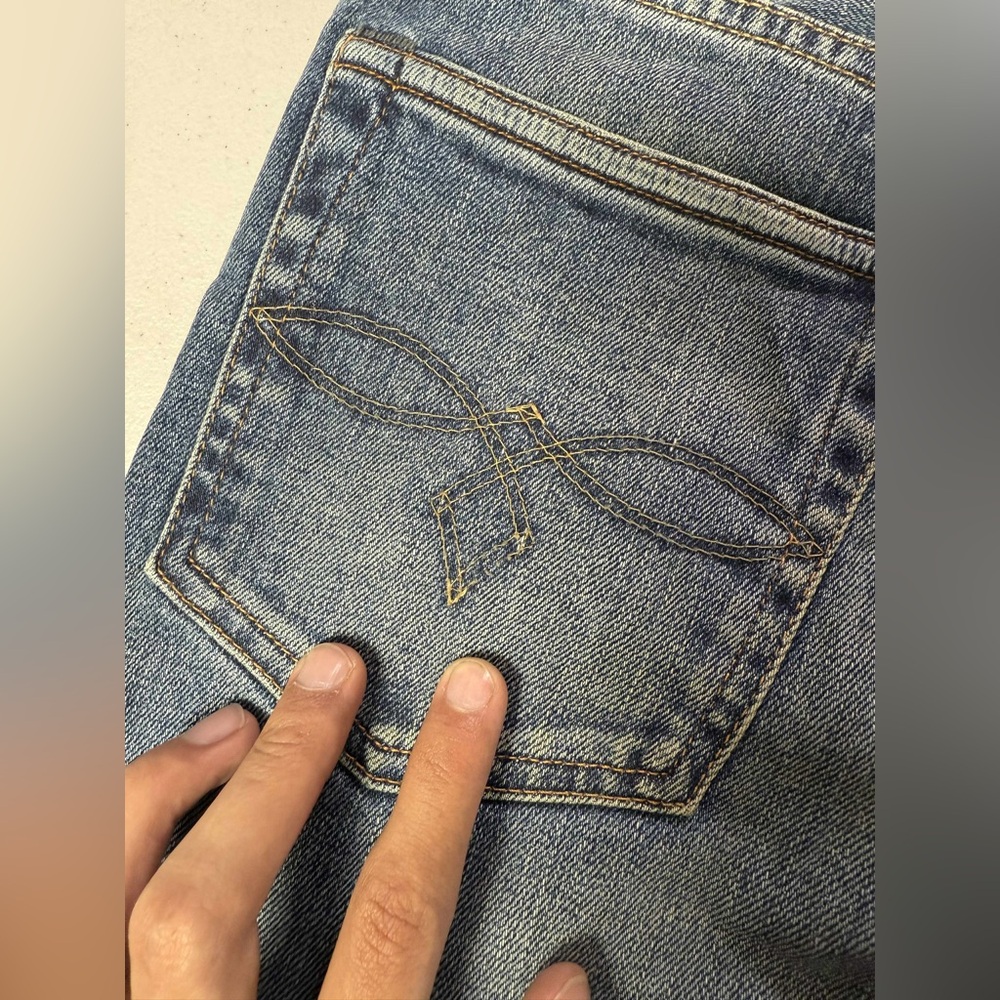 Ralph Lauren Double RL Straight Leg Jeans - Classic Indigo Blue - Picture 13 of 14
